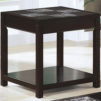 Monarch Transitional Accent End Table