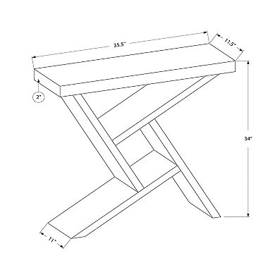 Monarch Asymmetrical Console Table