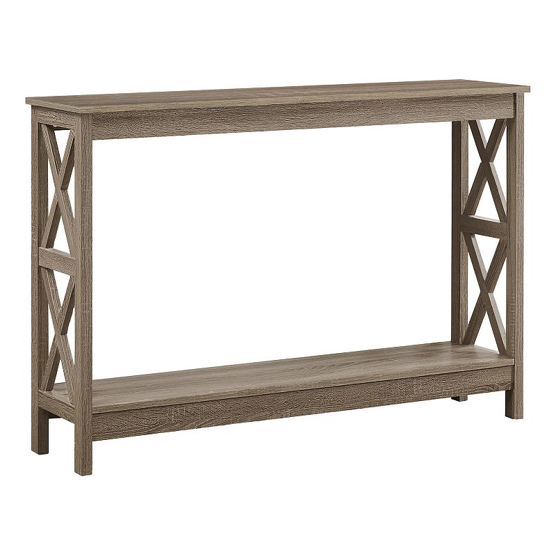 UPC 680796043148 product image for Monarch Narrow Sofa Console Table, Dark Brown | upcitemdb.com