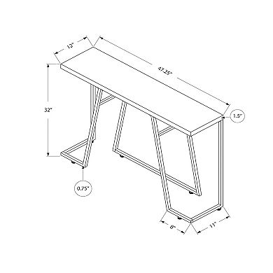 Monarch Accent Entryway Console Table