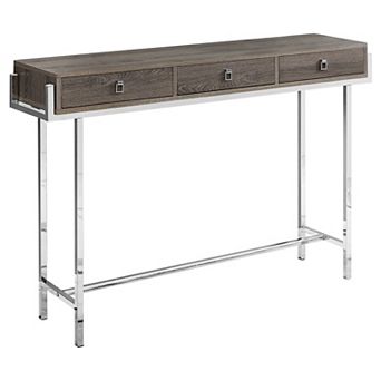 Monarch 3-Drawer Entryway Accent Console Table