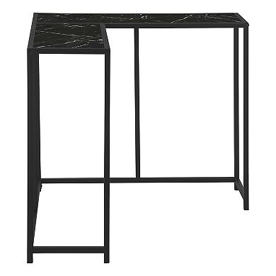 Monarch Entryway L-Shape Console Table