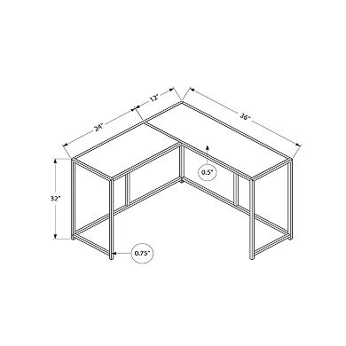 Monarch Entryway L-Shape Console Table