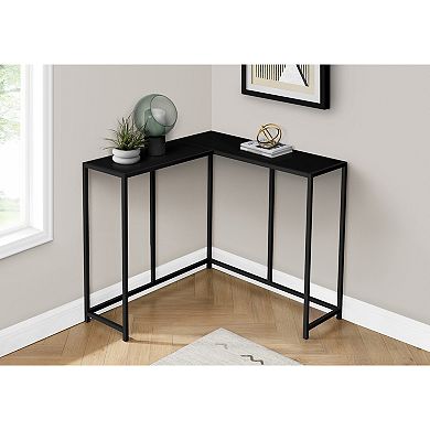 Monarch Entryway L-Shape Console Table