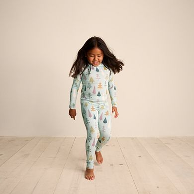 Kids 4-12 Little Co. by Lauren Conrad Snug Fit Top & Bottom Pajama Set 