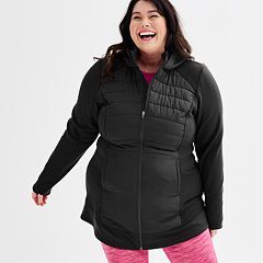 Kohls coats plus size best sale