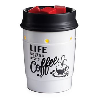 Candle Warmers Etc. Illuminated Coffee House Wax Warmer