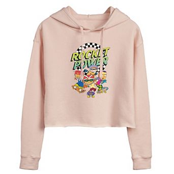 Juniors' Nickelodeon Rocket Power Skating Cropped Hoodie