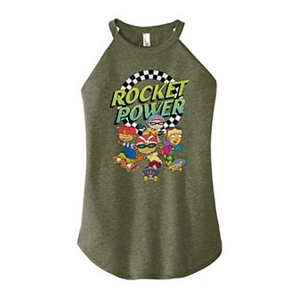 Juniors' Rocket Power Skating High Neck Tank Top