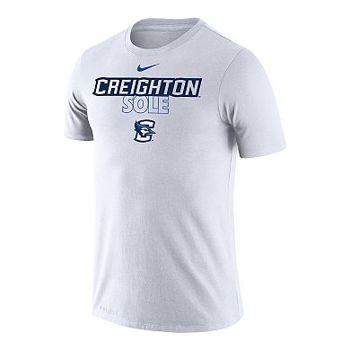 Nike  White Creighton Bluejays 2023 On Court Bench T-Shirt