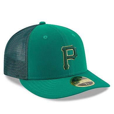 Men's New Era  Kelly Green Pittsburgh Pirates 2023 St. Patrick's Day Low Profile 59FIFTY Fitted Hat