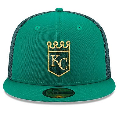 Men's New Era  Kelly Green Kansas City Royals 2023 St. Patrick's Day 59FIFTY Fitted Hat
