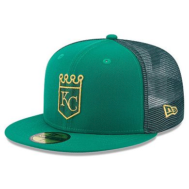 Men's New Era  Kelly Green Kansas City Royals 2023 St. Patrick's Day 59FIFTY Fitted Hat