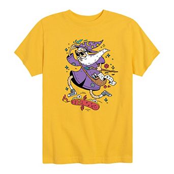 Boys 8-20 Wizard Skater Tee