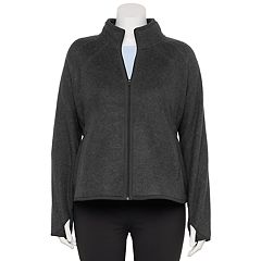 Plus Size Tek Gear Adaptive Mixed Media Hooded Jacket, Women's, Size: 1XL,  Dark Pink - Yahoo Shopping