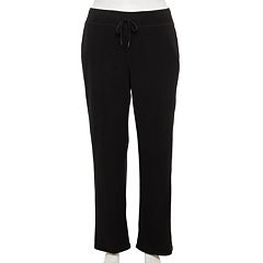 Kohls discount black sweatpants