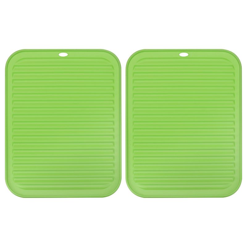 Fox Valley Traders Cut to Size Sink Mats, Set of 2 