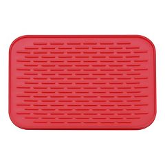 Silicone Drying Mat, 16'' x 12'' - Dish Drying Mat, Heat Resistant Hot Pot  Holder, Dish Mat Drying Kitchen Mat Non-Slip, Silicone Sink Mat for Kitchen