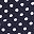 Dark Blue Polka Dots