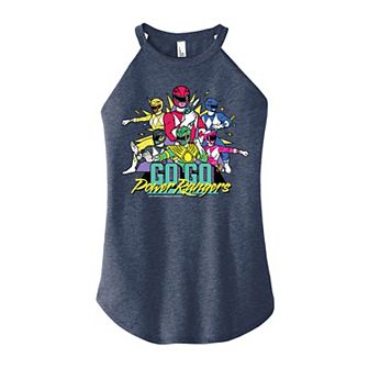 Juniors' Power Rangers Go Go High Neck Tank Top