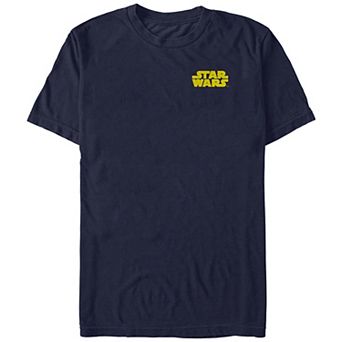 Men's Star Wars Yellow Logo Embroidered Graphic Tee