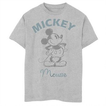 Disney's Mickey Mouse Boys 8-20 Distressed Sketch Graphic Tee