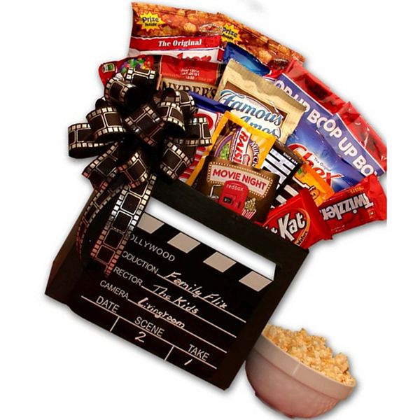 GBDS Family Flix Movie Gift Box - movie night gift baskets - movie ...