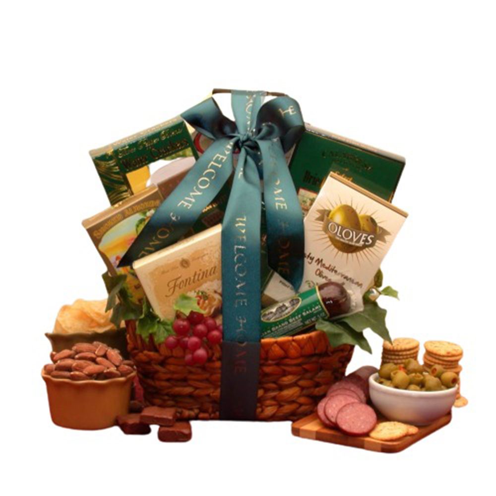 New Home/welcome Home/farmhouse/gift Baskets/gift Basket/cow/new