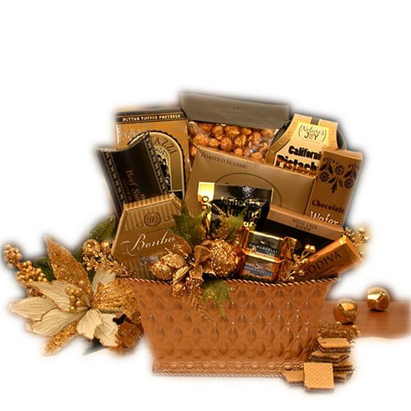 GBDS Golden Gatherings Holiday Gift Basket Christmas gift basket Holiday Gift Basket