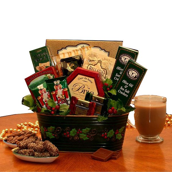 GBDS Deck The Halls Holiday Gift Basket Christmas gift basket Holiday Gift Basket