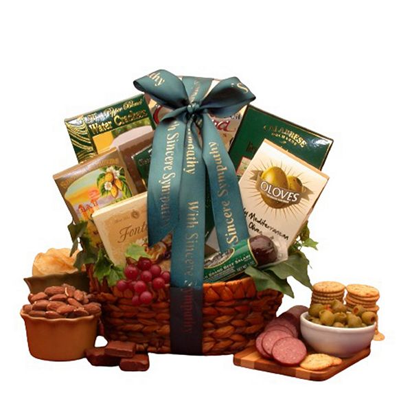 GBDS In Loving Memory Sympathy Gift Basket- sympathy baskets ...