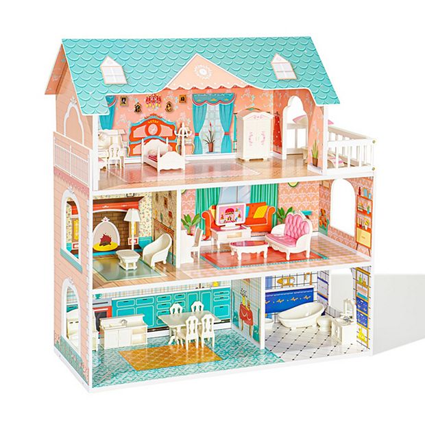 Girls sale wooden dollhouse