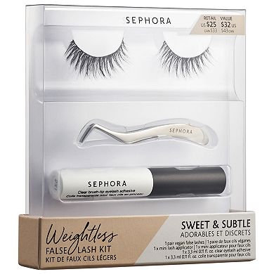 Weightless False Eyelash Kit