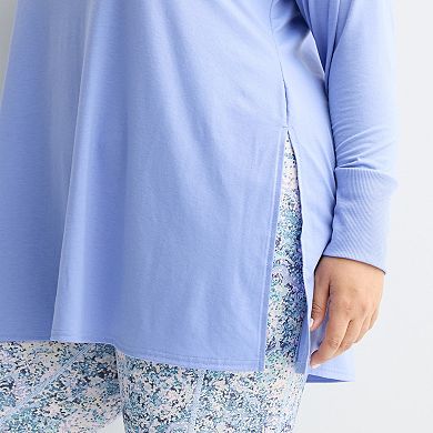 Plus Size Tek Gear® Long Sleeve Tunic Tee