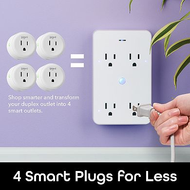 Geeni Extend Smart 4-Outlet Surge Protector