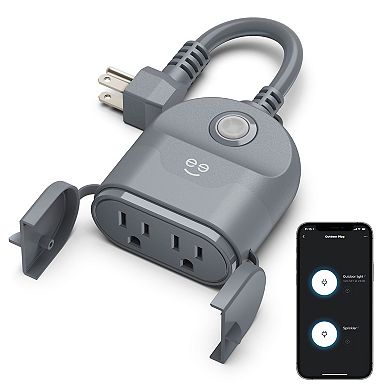 Geeni Indoor/Outdoor Weatherproof Smart Plug - Duo