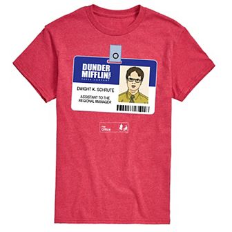 Men's The Office Dwight Schrute Badge Tee