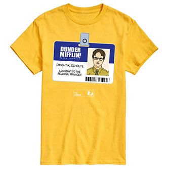 Men's The Office Dwight Schrute Badge Tee