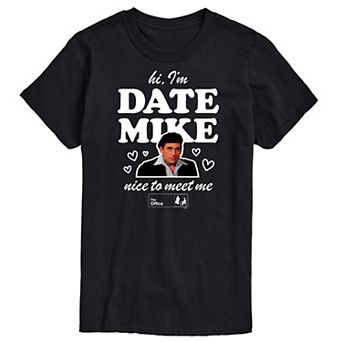 Men's The Office Hi Im Date Mike Tee