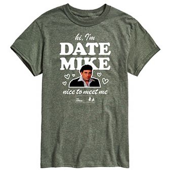 Men's The Office Hi Im Date Mike Tee