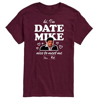 Men's The Office Hi Im Date Mike Tee