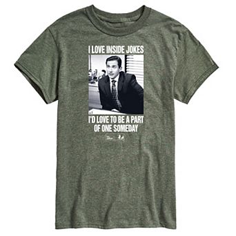 Men's The Office Michael Inside Jokes Tee