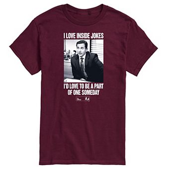 Men's The Office Michael Inside Jokes Tee