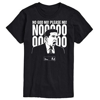 Men's The Office No God Please No Tee