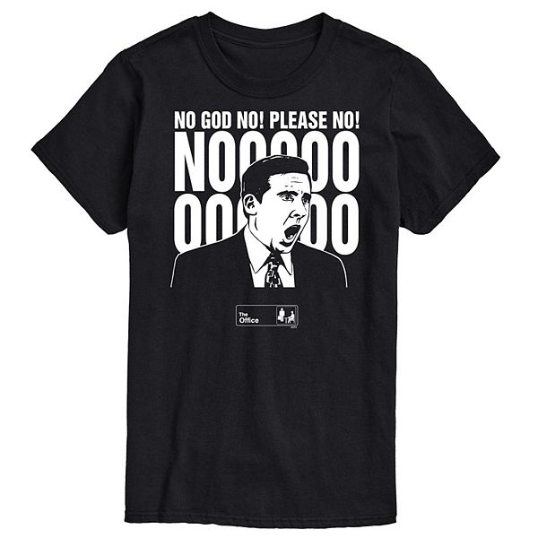 Men's The Office No God Please No Tee