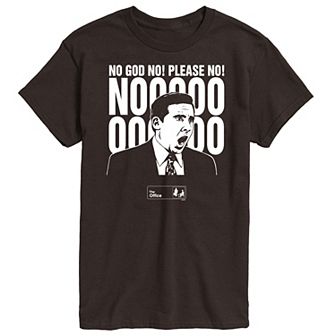 Men's The Office No God Please No Tee
