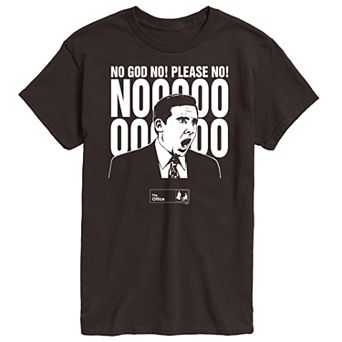 Men's The Office No God Please No Tee