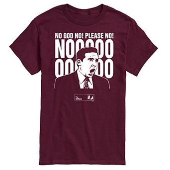 Men's The Office No God Please No Tee
