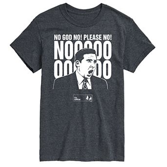 Men's The Office No God Please No Tee