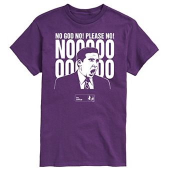 Men's The Office No God Please No Tee